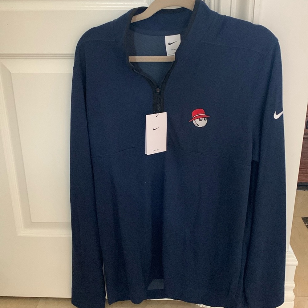 Nike Mens Golf half zip NWT